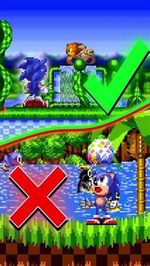 This Sonic Hack LOOKS GORGEOUS, ACTUALLY! :D ⛲ Sonic Regen ⛲ Sonic Hacks Shorts #sonicshorts