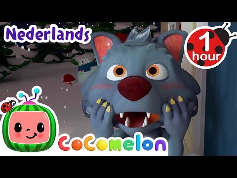 Wolfs kerst | CoComelon Nederlands - Kinderliedjes