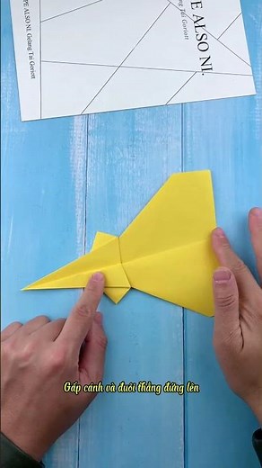 Let's make the strongest paper airplane in history #handmade #diy