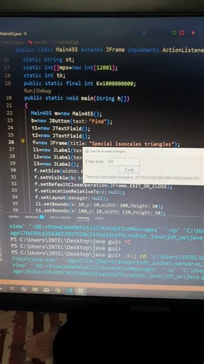 java | Euler project 'Special isosceles triangles' | CodeLearning