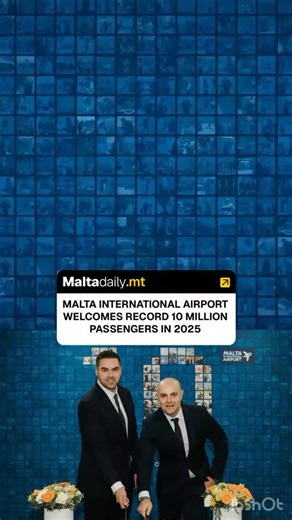 Malta International Airport has celebrated a major milestone, welcoming 10 million passengers in 2025, the highest number ever recorded in the country. This achievement marks a significant year for the airport and underscores its ongoing commitment to service excellence and continued investment in facilities and operations. Airport officials highlighted that this success is the result of the combined efforts of staff and stakeholders across all departments. From behind-the-scenes operations to f