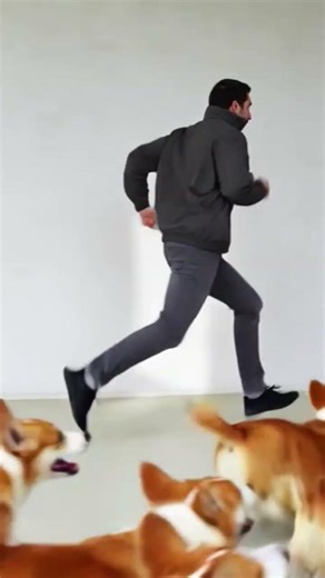 A funny video about corgi dogs😀