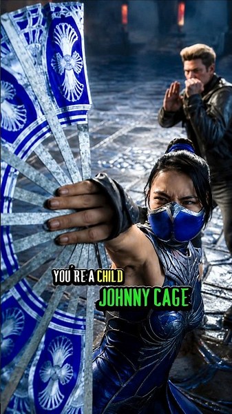 Johnny Cage and Kitana Intro Dialogues in Mk11 , MkX and Mk1 Khaos Reigns #mortalkombat2
