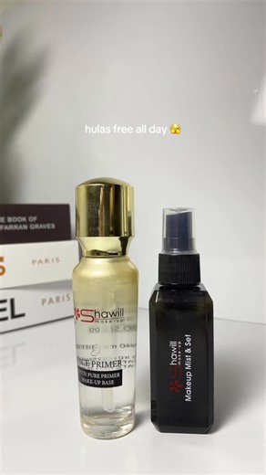 Long-Lasting Makeup with Shawill Primer and Setting Spray