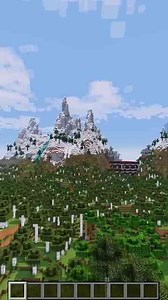 Minecraft Woodland Mansion Between Mountains | Java Edition Seed