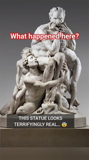 This 140 Year Old Marble Carving Is Terrifying 😱 #arthistory