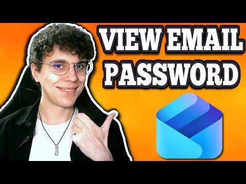 How To View Email Password In Outlook