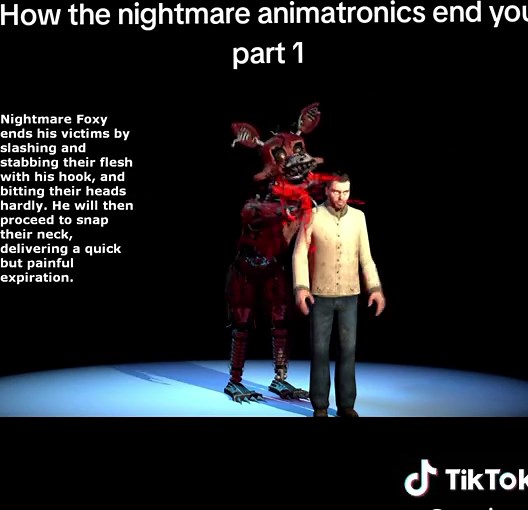 How the nightmare animatronics end you part 1 #fnaf4 #jumpscare #nightmare #fivenightsatfreddys #fyp