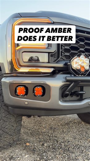 Andrew Just Diesels on Instagram: "Amber running light all the things 👌 #cjcbuilt #cjcoffroad #cjc #carlisuspension #35s #37s liftkit #superduty #ford #alumiduty #leveledon38s #carlieventure #highoutputpowerstroke #powerstroke #diesel #offroad #dieseltruck"