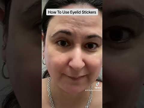 HOW TO USE EYELID STICKERS