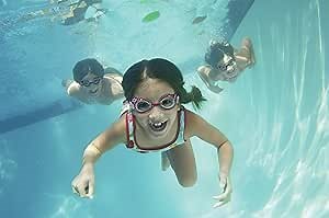 Poolmaster Swim Goggles, Fish Fun, 3 Pack