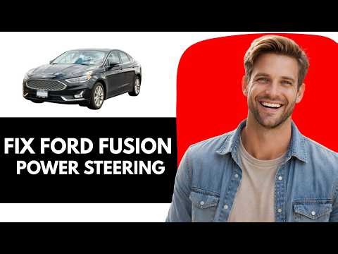 How To Fix 2010 Ford Fusion Electric Power Steering