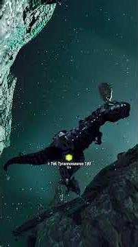 Taming Robot Dinosaurs In Space #gaming #arksurvivalascended #Genesis #Ark #lunar