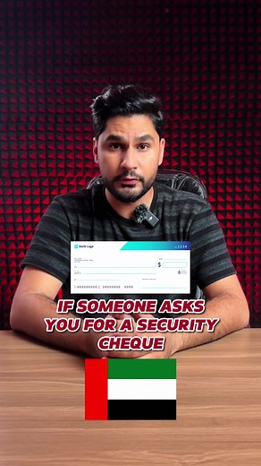 How to give someone a security cheque in UAE #Dubai #banking #cheque #security #securitycheque #guarantee #UAE #fyp #foryou #foryourpage #viralvideos #reel #tiktok