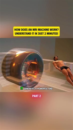 How does an MRI machine work? Understand it in just 2 minutes! Learn about magnetic resonance imaging devices. #ScienceExplained #naturewonderseason #AnimatedPrinciples #MRI #LearnSomethingNew
