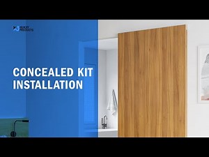 Nuk3y DIY | How To Install A Concealed Sliding Door Hardware With Soft Close