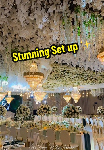 Stunning Setup for a Magical Wedding Night