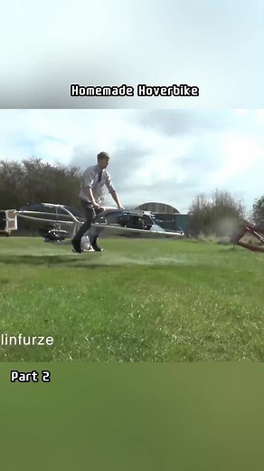 Homemade Hoverbike #hoverbike #fly #creative