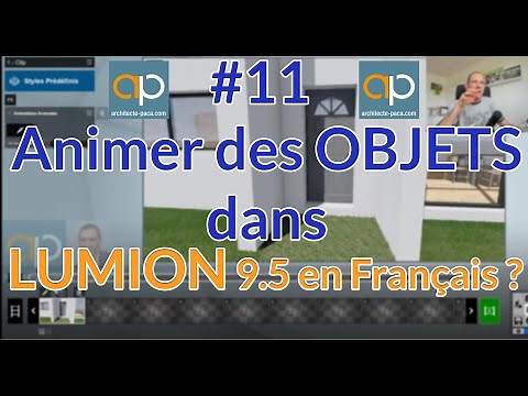 Comment animer des objets avec LUMION - Tuto en Français #11