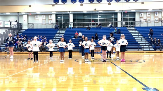 This year's CSD elementary school cheer stars brought it for the Decatur High School cheerleading mini-camp fundraiser, and their smiles said it all! On Tuesday night, our future Decatur Bulldogs showcased their favorite cheers at the Varsity girls' and boys' basketball games, boosting the teams to glorious region wins over Chamblee High School. Way to go, cheerleading mini-campers! You rocked it! Let's cheer on our DHS Bulldogs again tomorrow as they take on Lakeside at Lakeside High School. Ti