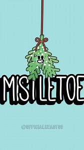 Mistletoe knows too much. Original: @chezaidan #readygo #animation #animationmeme #cartoon #relatable #christmas | Ready Go