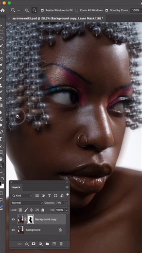 All about retouching and color in 9 hours🖤 on Instagram: "Get my free test lesson on photoshop processing and find out how the world's top retouchers process photos. Link in the profile🖤"