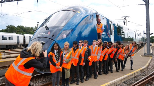 18K views · 181 reactions | You have to see it to be it  That's why we teamed up with ALSTOM to take these schoolchildren from Coventry on a special Feel Good Field Trip. Featuring bogies and hands-on engineering lessons, we want every child to know that a career in the railway is open to them. Read more https://newsdesk.avantiwestcoast.co.uk/news/avanti-west-coast-and-alstom-open-the-doors-to-oxley-depot-for-feel-good-field-trip | Avanti West Coast | Facebook