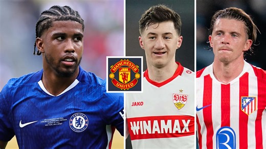 Six Man Utd transfer targets revealed ahead of January in 'major rebuilding process'