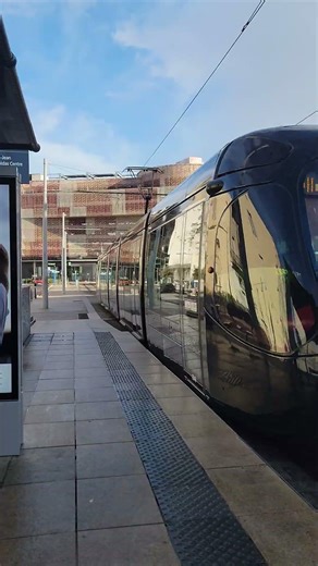 Passage d’un Citadis 302 sur la Ligne 4 #Montpellier #TaM #montpellier3m