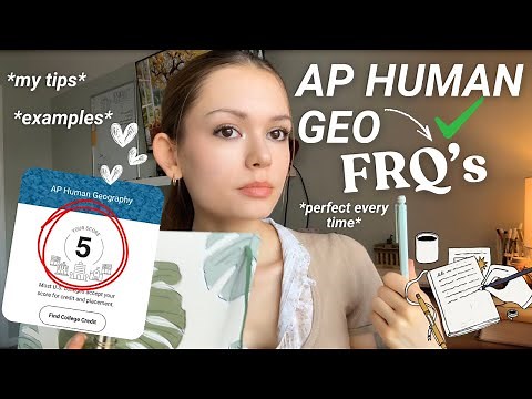 Master AP Human Geography FRQs ⭐️ Tips to Score a 5!
