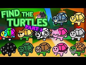 🐢 Find the Turtles - INITIAL LOCATION *PART 1* | ROBLOX 🐢