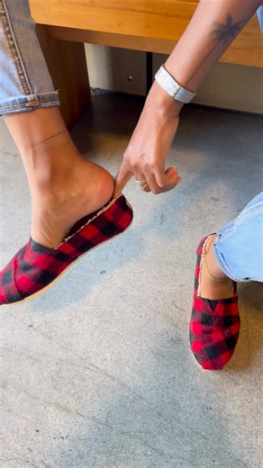 Our original closet staple reimagined in cozy, faux shearling and seasonal plaid. | TOMS