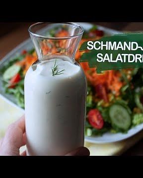Salatsauce mit Schmand und Joghurt/Schmand-Joghurt-Dressing/Yoğurtlu salata sosu tarifi