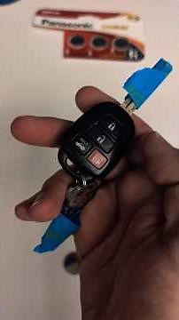 Toyota Key Fob, Battery Replacement Fix