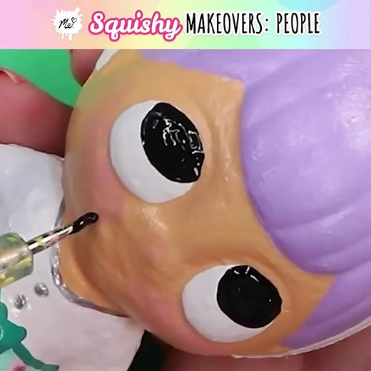 74K views · 2.1K reactions | I bought some People Squishies and give them a fabulous makeover! 珞 | Moriah Elizabeth | Facebook