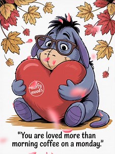 1.7K views · 70 reactions | I love eeoyre ❤️❤️ . . #fluffymoods #eeyore #love #moments #momoriesforlife #missingperson #feelgood | Fluffy Moods | Facebook