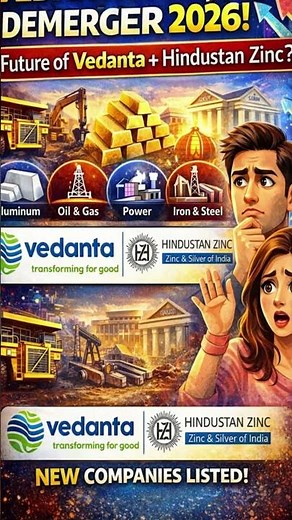 Vedanta Demerger Bomb 💣 | Hindustan Zinc Ka Kya Role? Latest Share Analysis #latestnews #vedanta