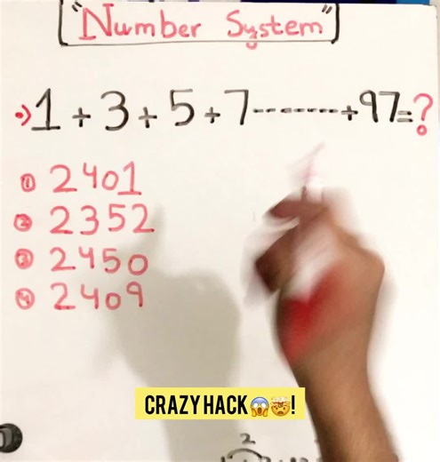 Number System Ultimate Trick😱🤯!#Mathematics #studsoftiktok #knowledge #trick #foryoupage
