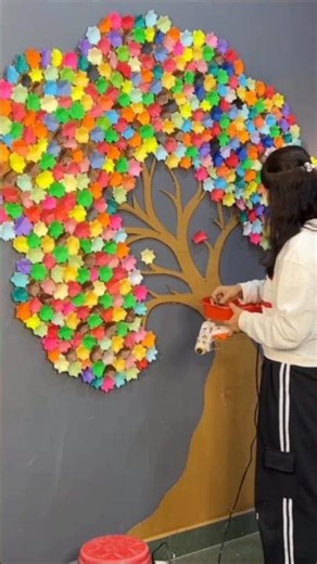 #ClassroomDecor#TreeMural #CreativeKids#DIYWallArt#GratitudeWall#ColorfulLearning#ffcrafty