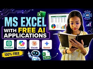 Excel with Free AI Applications Chatgpt, Copilot, Claude & Gemini