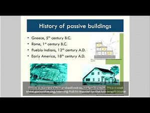 Passive Building Strategies