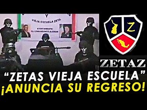 BREAKING NEWS / Old School Zetas announce their arrival in San Luis Potosi. "They're going for th...