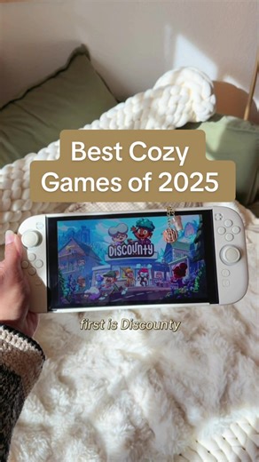 my personal top 4 cozy games from 2025!🤎what were yours?? • #cozygames #cozygamer #cozygaming #nintendoswitch