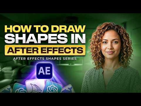 HOW TO DRAW SHAPES IN AFTER EFFECT | BEGINNER GUIDE AFTER EFFECT SHAPES SERIES