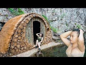 3 Days to Build a Dugout House - Hobbit Style of Dwelling/ - Starts to Finish