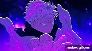 Free Satoru Gojo Twixtor 4k CC (Jujutsu Kaisen) on Make a GIF