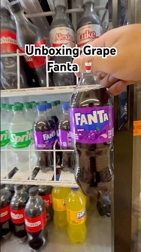 Unboxing Grape Fanta 🥤