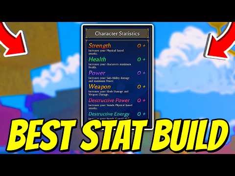 BEST STAT BUILD FOR EACH STAND In Bizarre Lineage! (STATS FULL GUIDE) Roblox