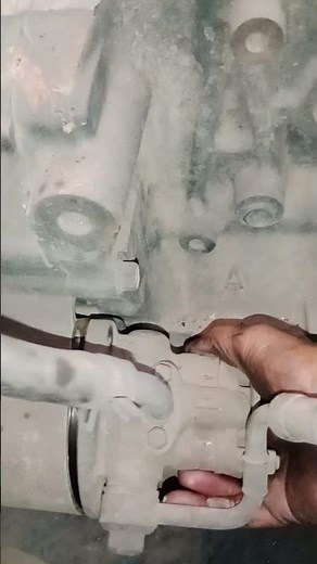 how to opening power steering pump Isuzu NPR truck shot video viral