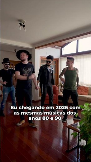 🚪 A gente chegando em 2026 com as mesmas músicas dos anos 80 e 90...E sem o menor arrependimento 😎